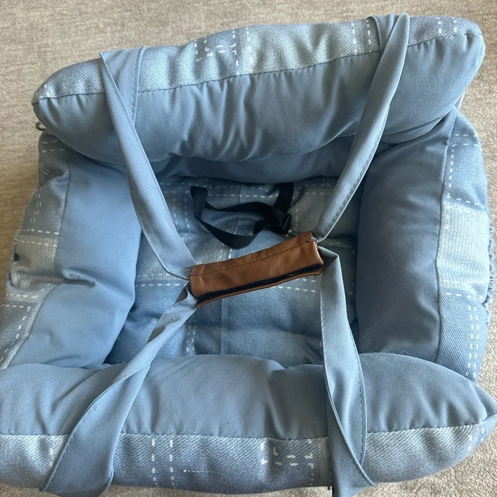 Portable Leisure Outing Pet Bolster Large Dog Car Seat Bed